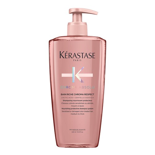 Kérastase - Chroma Absolu Kąpiel Wzbogacona Do Włosów Koloryzowanych - Chroma Absolu Bain Riche Respect 500ml - Dla Kobiet