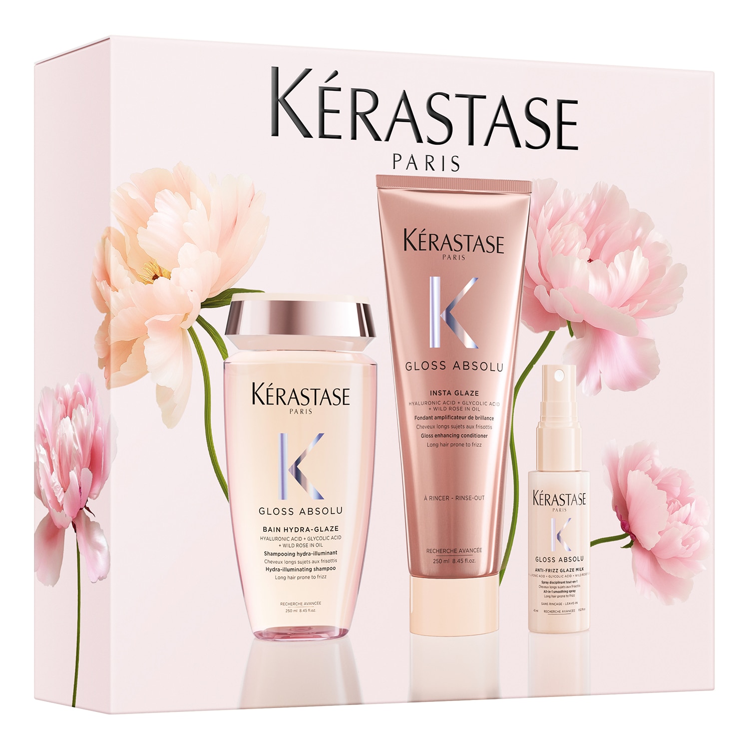 Gloss Absolu - Parlaklık Veren Üçlü Saç Bakım Seti | KÉRASTASE