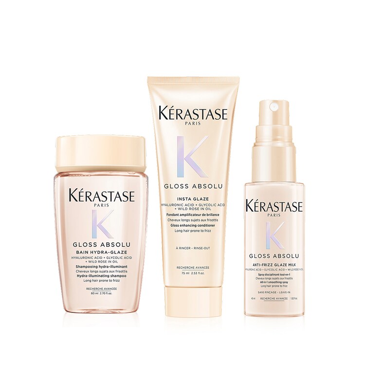 Gloss Absolu - Coffret découverte pour cheveux longs sujets aux frisottis