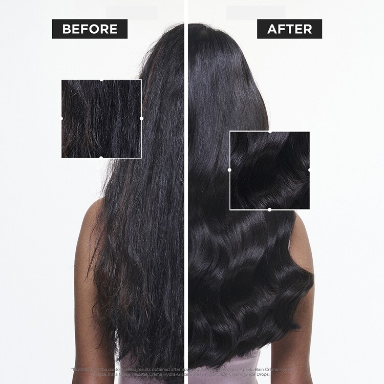 Gloss Absolu - Frizz-Glaze Cream, Styling cremé til tykt, kruset hår