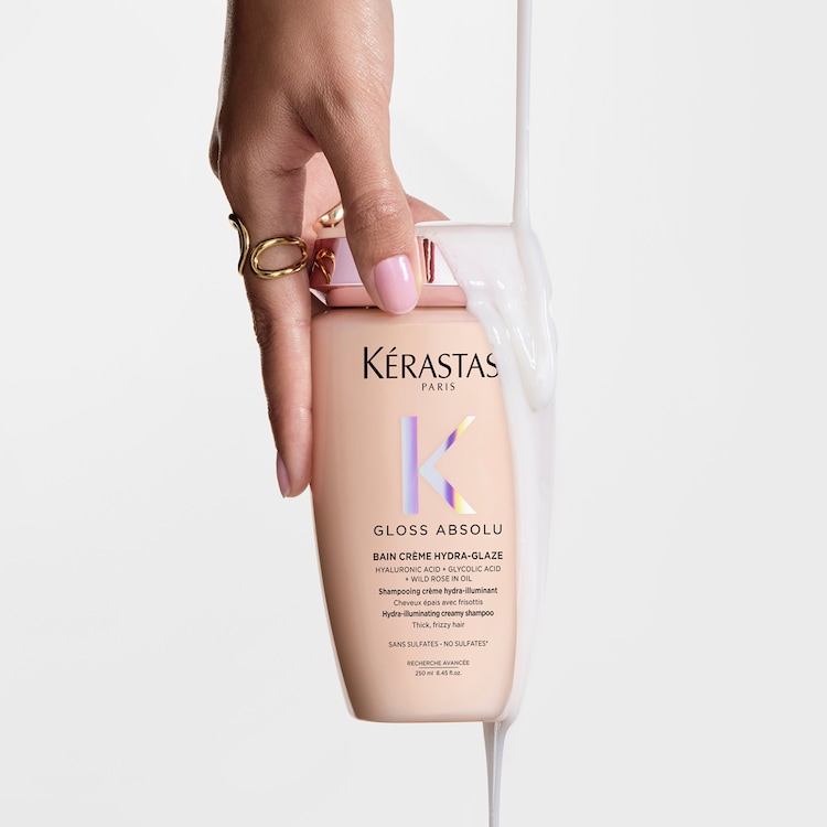 Gloss Absolu Bain Hydra-Glaze - Sampon pentru par gros, predispus la electrizare