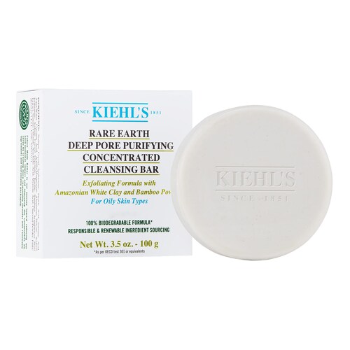 KIEHL'S SINCE 1851 - Rare Earth Deep Pore Purifying Concentrated Cleansing Bar