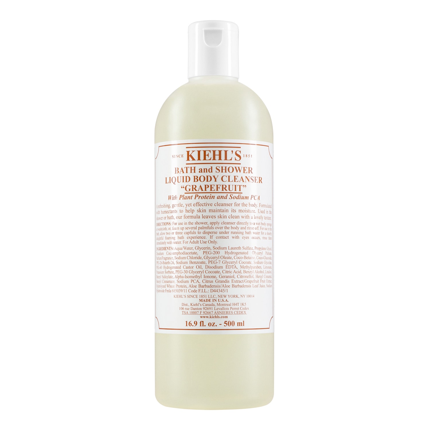 Grapefruit Liquid Body Cleanser