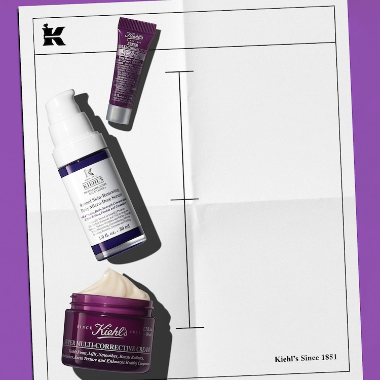 age-less experts - set siero anti-rughe, contorno occhi e crema viso