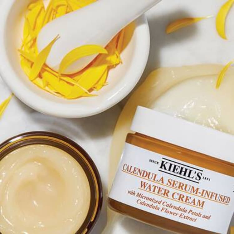Gel Crème Hydratante au Calendula - Calendula Serum-Infused Water Cream