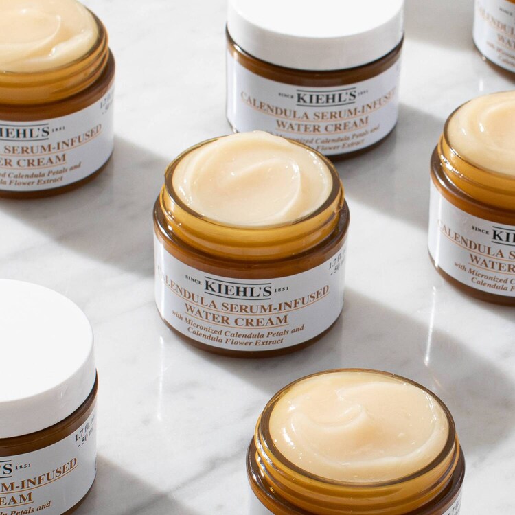 Gel Crème Hydratante au Calendula - Calendula Serum-Infused Water Cream