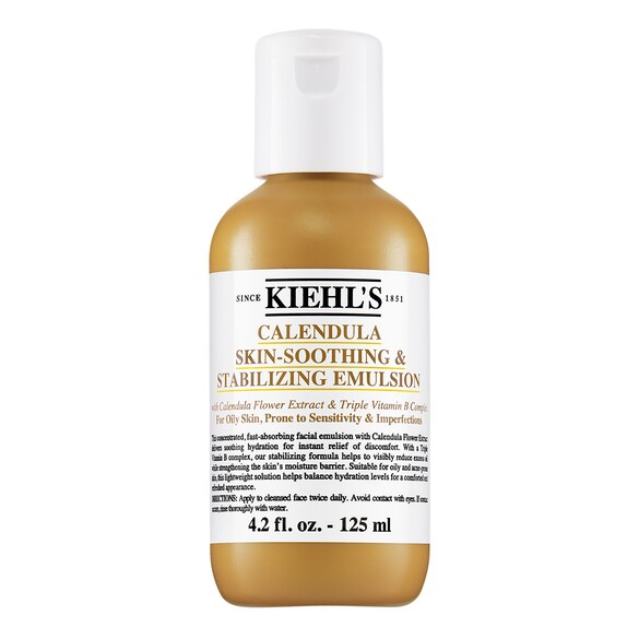 Kiehls Unisex Kiehl's Idratanti Calendula Skin-Soothing & Stabilizing Emulsion 125Ml - Tratt.viso 24 Ore Lenitiva - Immagine 4