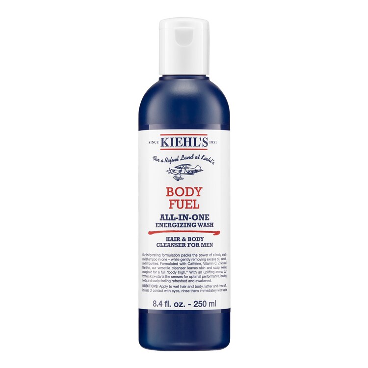 Body Fuel All-In-One Energizing Wash - Gel nettoyant pour corps et cheveux homme