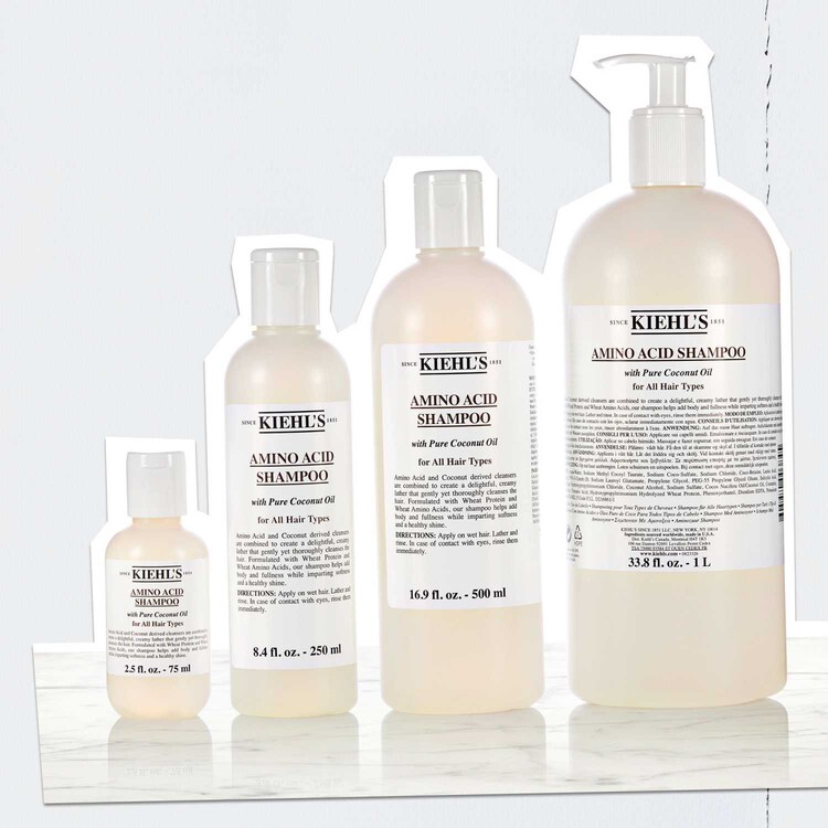 Amino Acid Shampoo - Shampoing à l'Huile de Noix de Coco pour Cheveux Normaux