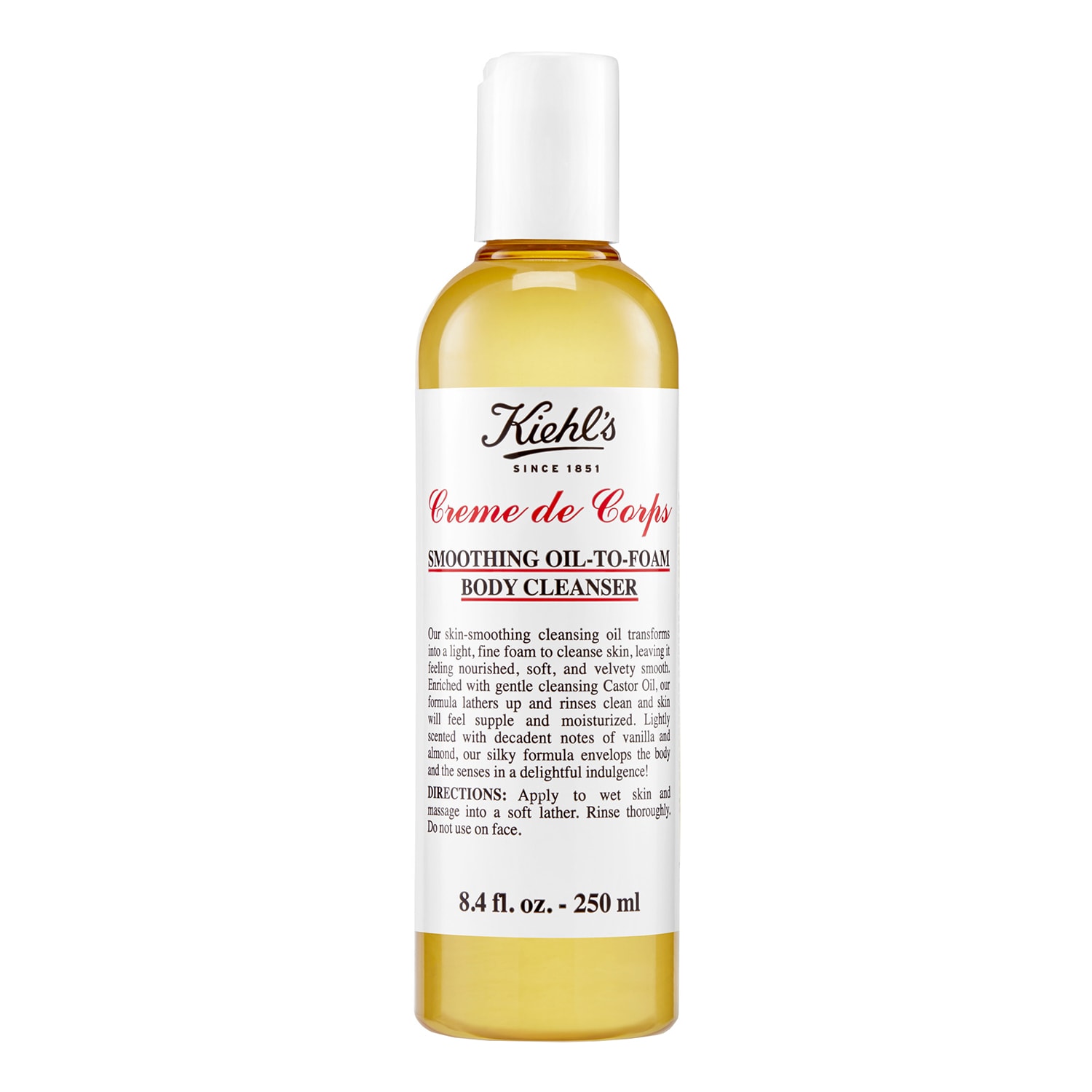 Kiehl'S Since 1851 Creme De Corps - Smoothing Oil-To-Foam Body Cleanser