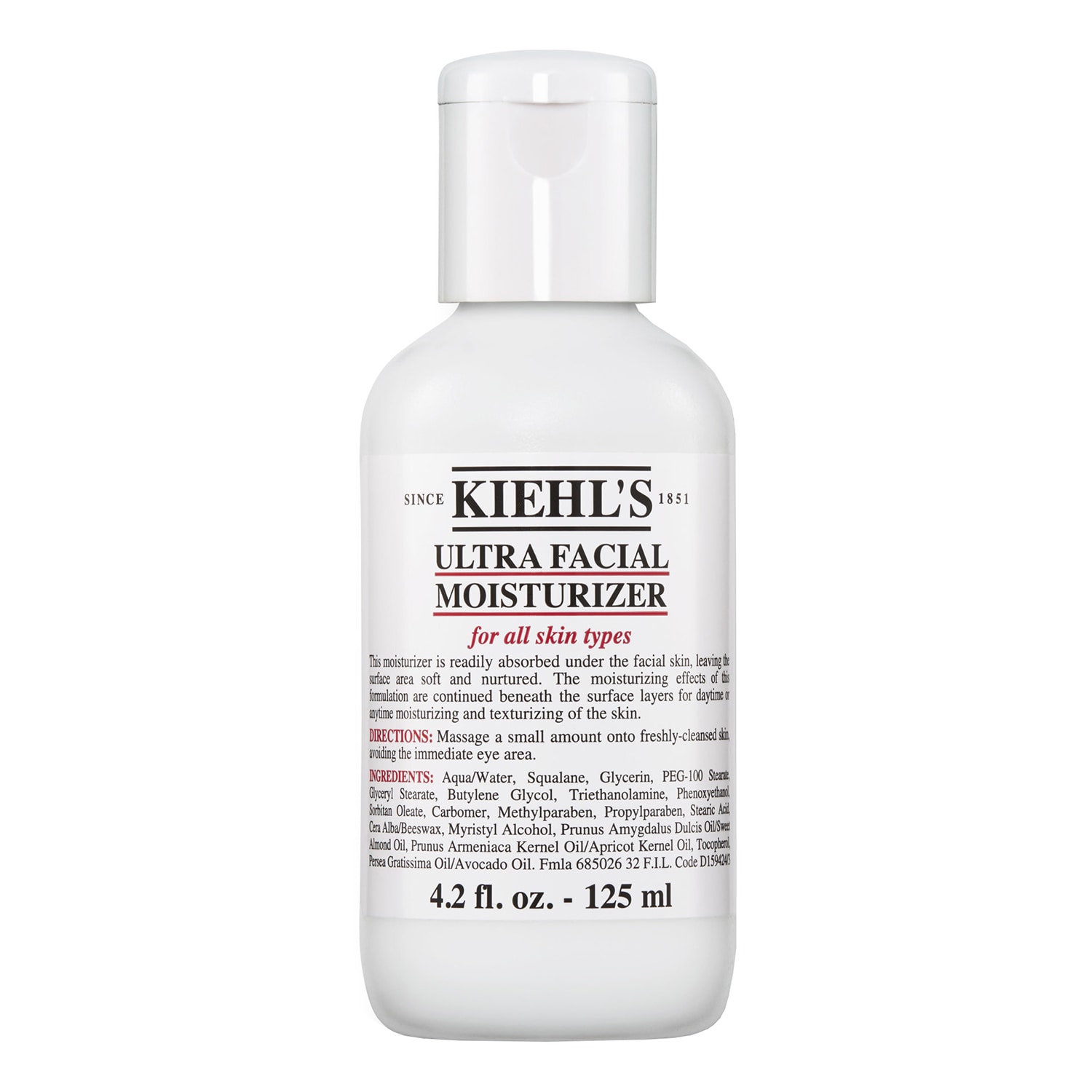 Kiehl'S Since 1851 Ultra Facial - Moisturizer