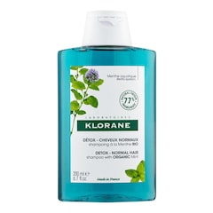 Shampoing&nbsp;&agrave; la&nbsp;Menthe aquatique BIO - D&eacute;tox Cheveux normaux, KLORANE