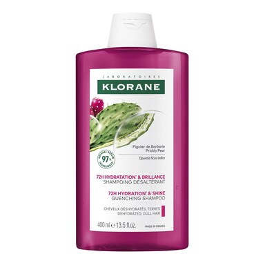 KLORANE - Figuier de Barbarie Shampooing désaltérant 72h Hydratation brillance