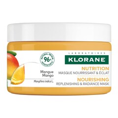 Masque Nutrition - Masque &agrave; la Mangue m&eacute;dicinale cheveux secs, KLORANE