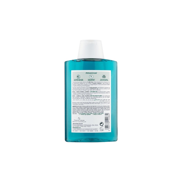Shampoing à la Menthe aquatique BIO - Détox Cheveux normaux