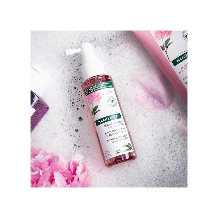 Capillaire - Sérum SOS Apaisant à la Pivoine BIO - Cuir Chevelu Sensible