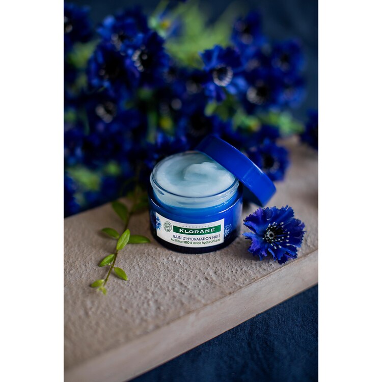 Bleuet - Bain d’Hydratation Nuit Au Bleuet BIO Et Acide Hyaluronique
