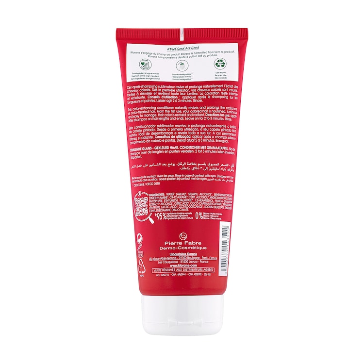Après-shampoing Eclat à la Grenade - Après-shampoing pour cheveux colorés