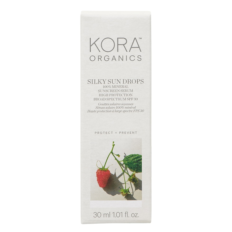 Silky Sun Drops 100% Mineral Sunscreen - SPF 30 Sérum para o rosto