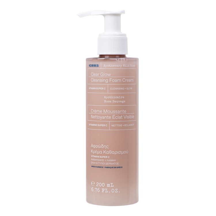 Apothecary Wild Rose - Oczyszczająca pianka do mycia twarzy