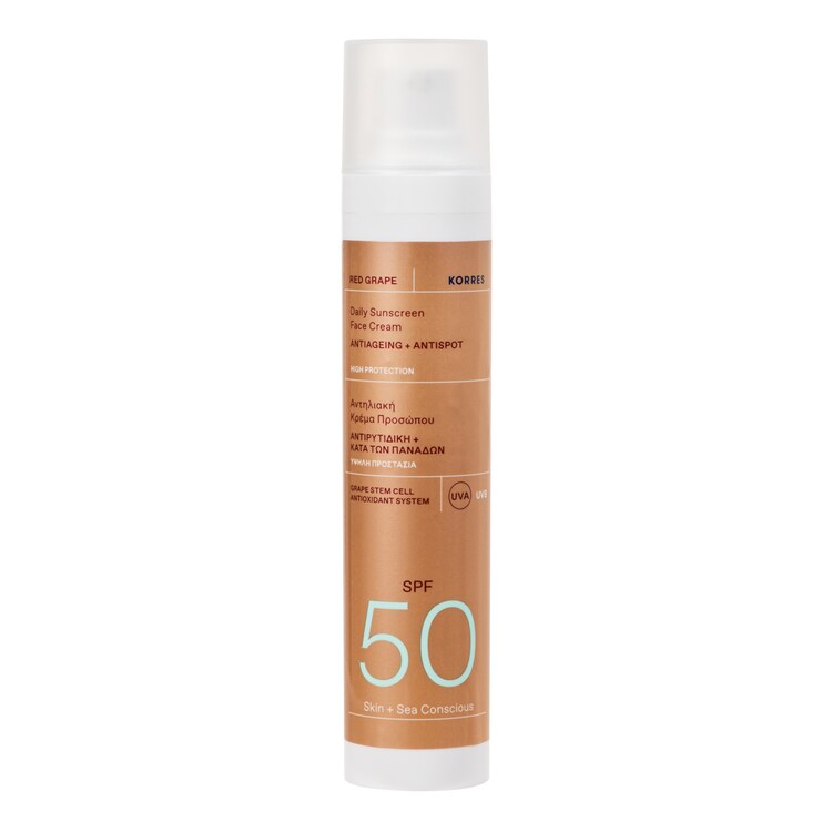 RED GRAPE - Krem ochronny do twarzy SPF50 