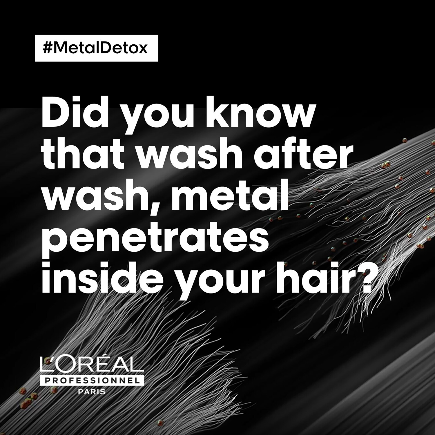 Metal Detox Shampoo Anti-breakage & colour fade protection