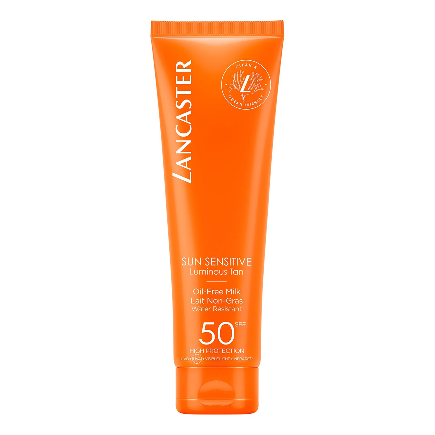 LANCASTER - SUN SENSITIVE - Tělové mléko bez oleje SPF50
