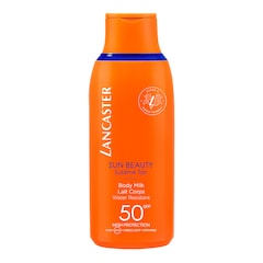 SUN BEAUTY - Lait Corps Confort Bronzage Sublime SPF 50, LANCASTER