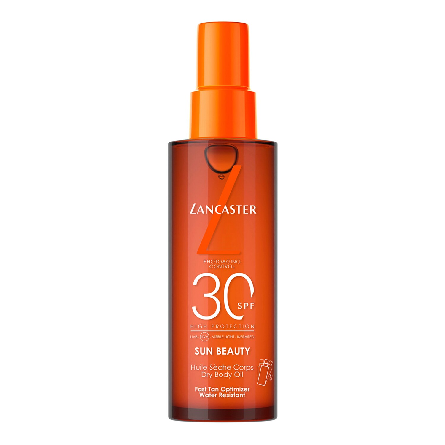 LANCASTER - SUN BEAUTY - Opalovací suchý olej ve spreji SPF 30