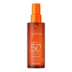 SUN BEAUTY - Huile Sèche Soyeuse Accélérateur de Bronzage Spray SPF 50