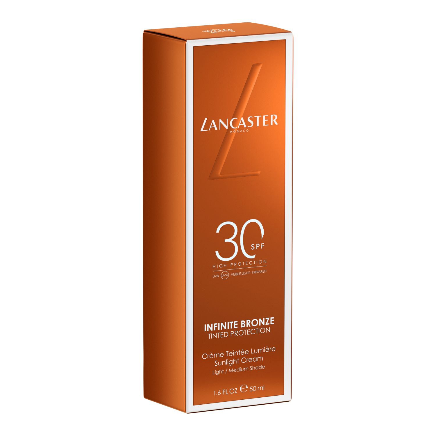 Крем для загара "Солнце и море" Lancaster Protective bronzing face cream SPF30, 50 мл