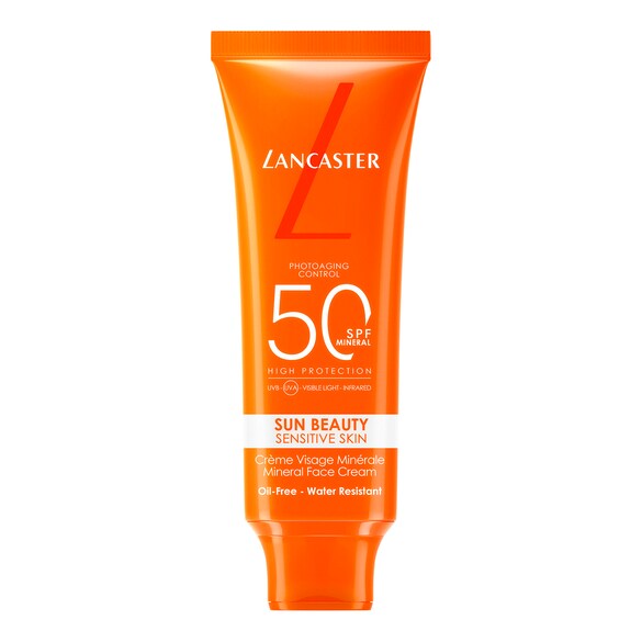 Lancaster Unisex Nessun Colore - Sun Beauty Sensitive Skin Mineral Face Cream Spf50 - Crema Viso 50 Ml - Immagine 10