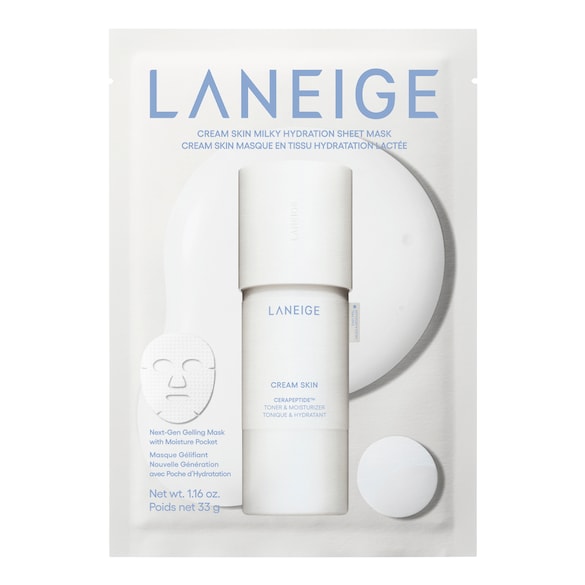 Cream Skin Milky Hydration Sheet Mask - Hidratantna i umirujuća maska za lice, LANEIGE