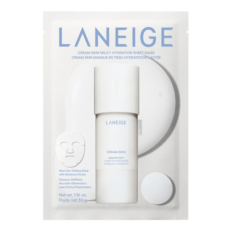 Cream Skin Milky Hydration Sheet Mask - Maschera in tessuto idratante e lenitiva