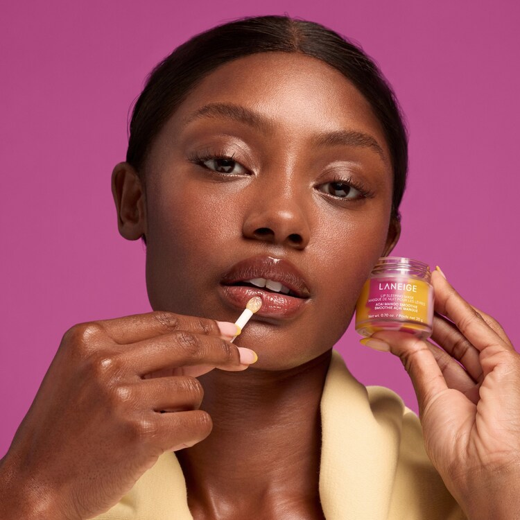 Lip Sleeping Mask Smoothie Açaï Mangue - Masque Nuit pour Lèvres Edition limitée