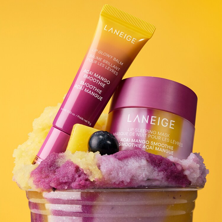Lip Sleeping Mask Smoothie Açaï Mangue - Masque Nuit pour Lèvres Edition limitée