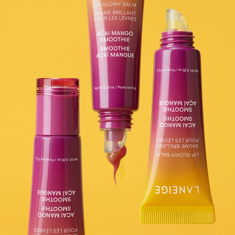 Lip Glowy Balm Açai Mango Smoothie - Nawilżający i nabłyszczający balsam do ust 