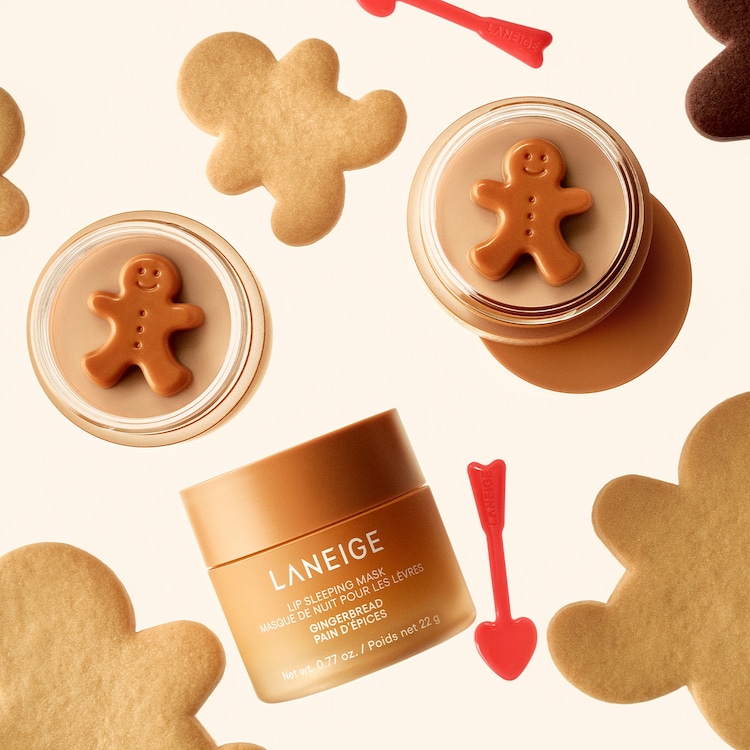 Lip Sleeping Mask Gingerbread - Natmaske til læberne i limited edition