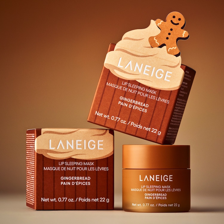 Lip Sleeping Mask Gingerbread - Natmaske til læberne i limited edition