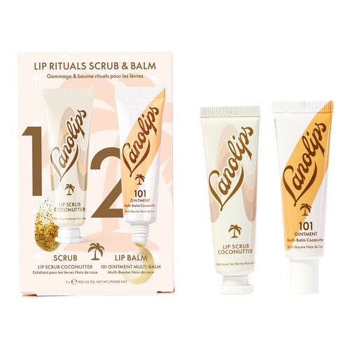 Lanolips - Lip Rituals Scrub & Balm Coconutter - Φροντίδα Χειλιών