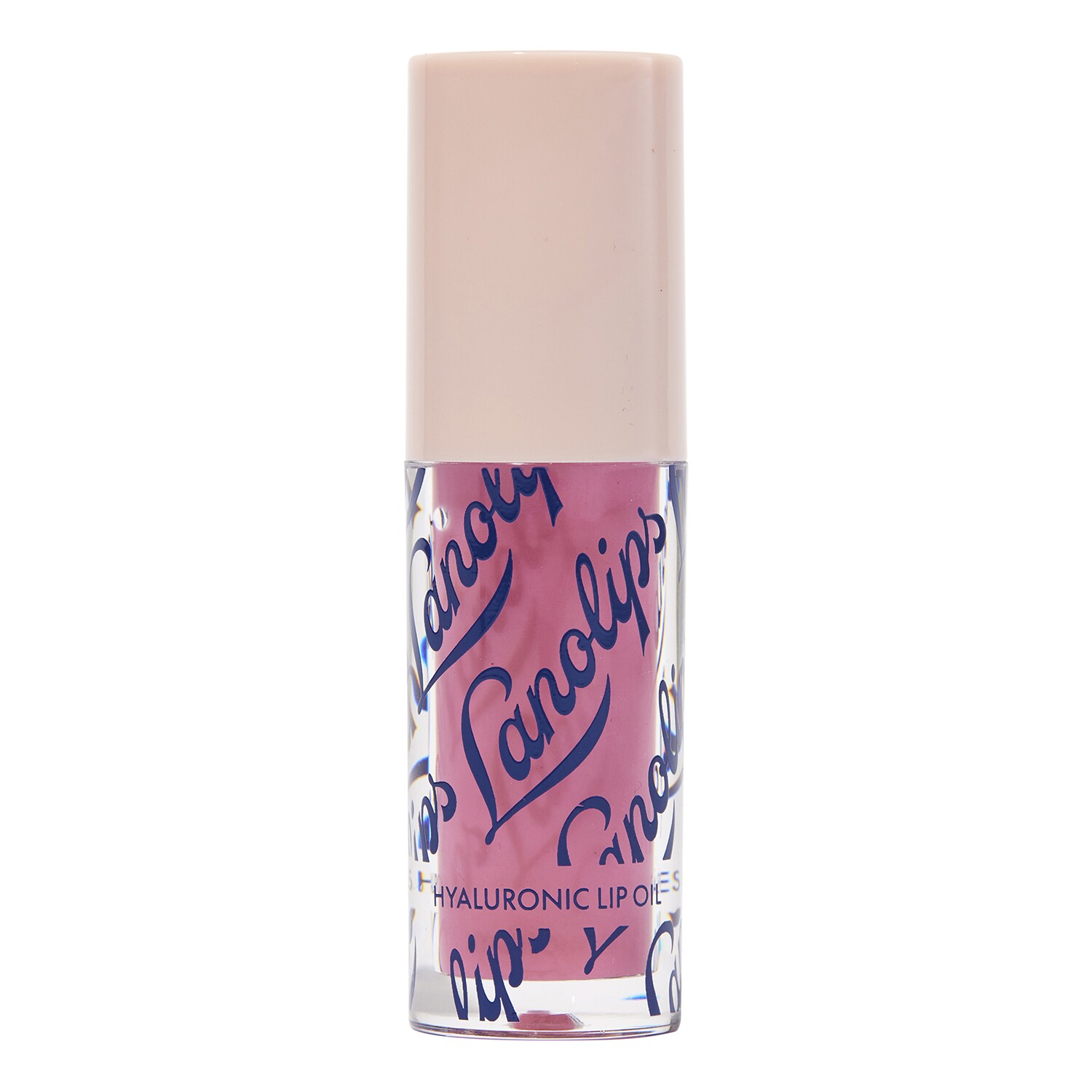 LANOLIPS - Hyaluronic Lip Oil Raspberry – Olej na rty s kyselinou hyaluronovou a lanolinem