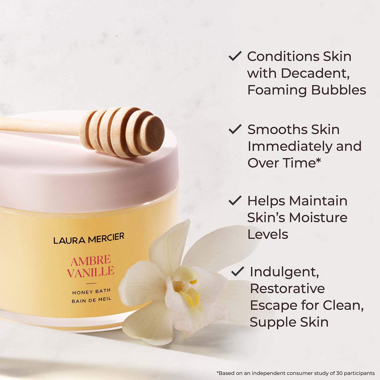 Honey Bath Ambre Vanille Foaming Bubbles