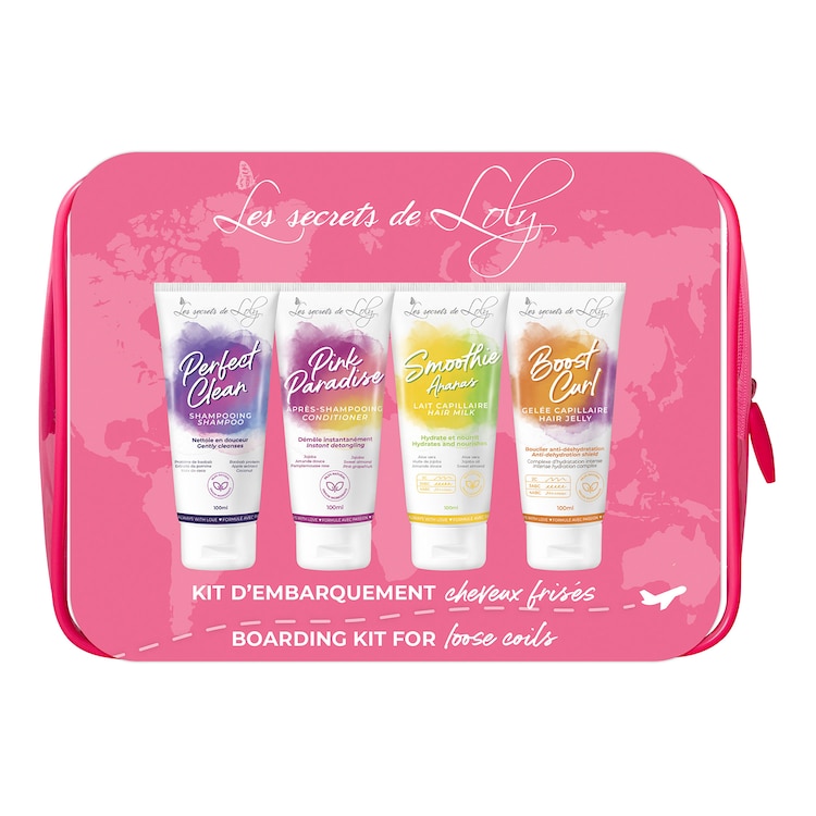 Trousse Voyage - Rituel soin cheveux frisés