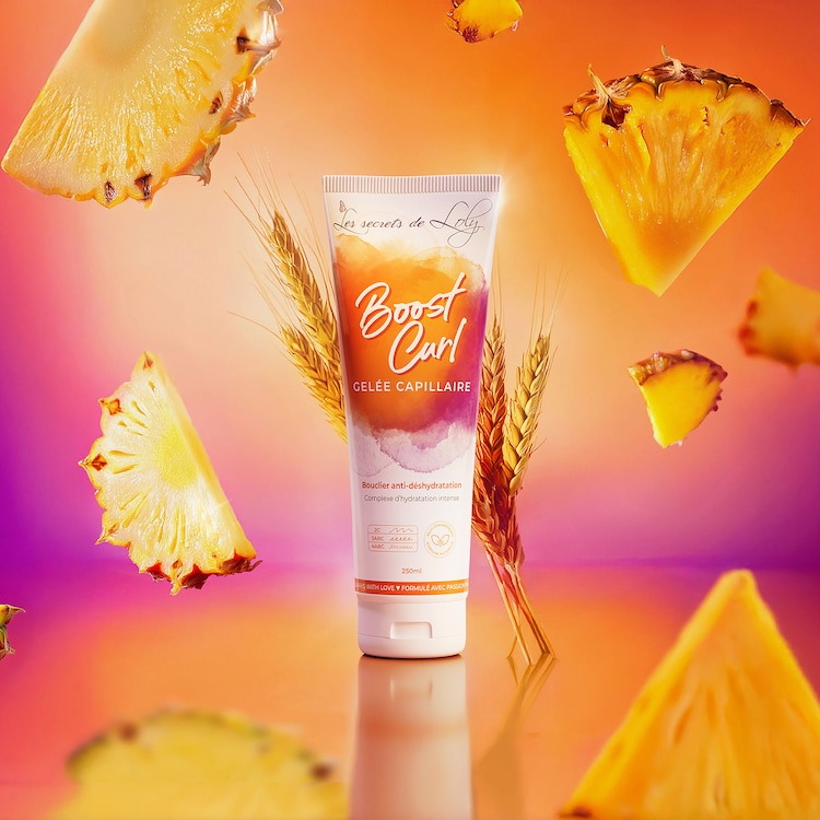 Boost Curl - Gelée capillaire, bouclier anti-déshydratation