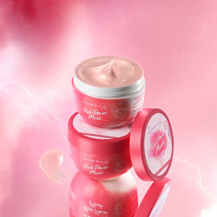 Pink Power Mask - Cuidado reestruturante ultra-protéico