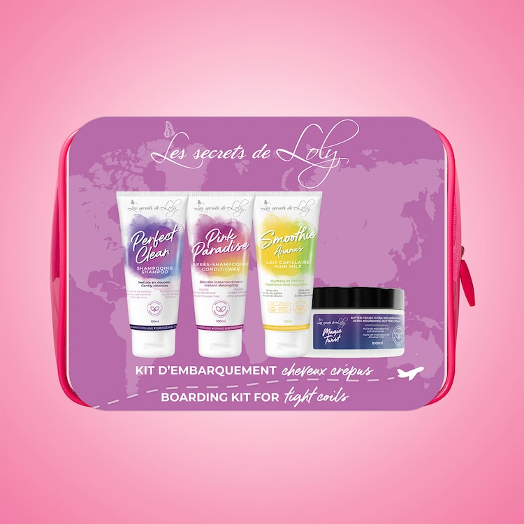 Trousse Voyage - Rituel soin cheveux crépus