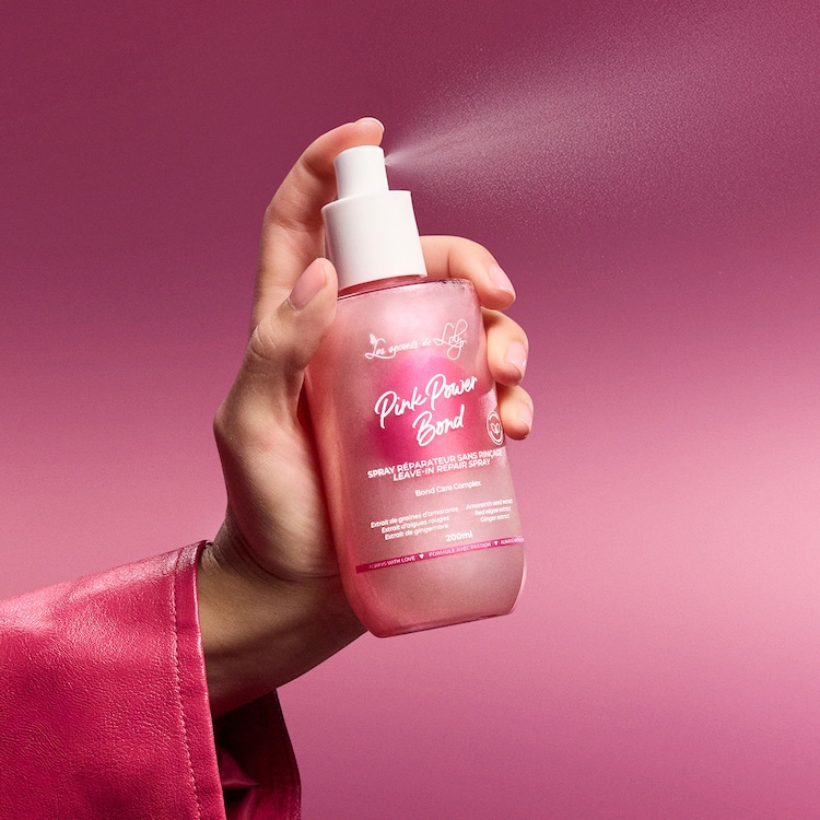 Pink Power Bond - Espray reparador para el cabello sin aclarado