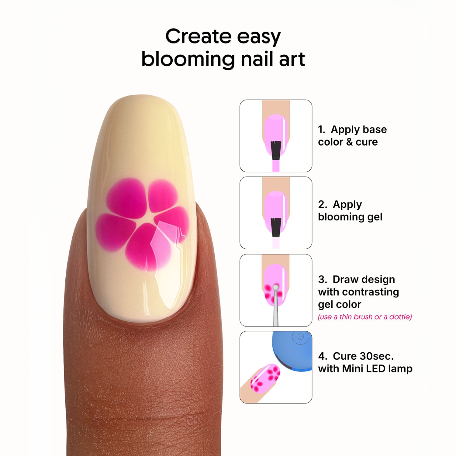 Gel Polish Blooming Gel