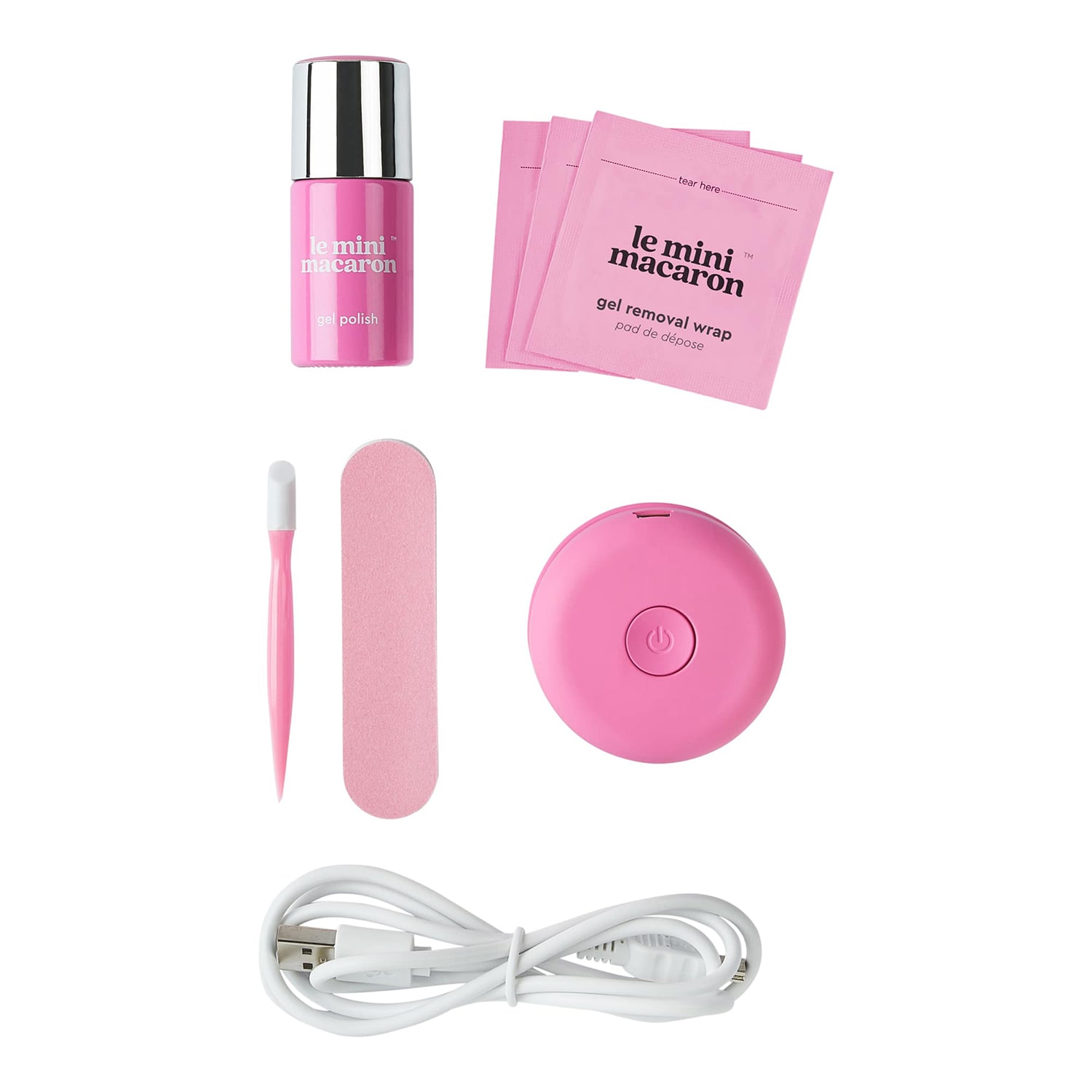 Gel Manicure Kit Bubblegum Crush