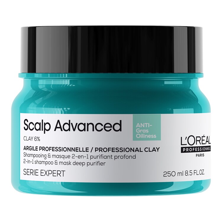 Scalp Advanced maska oczyszczająca z glinką 2w1